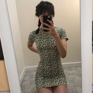 Floral bodycon mini dress by French Connection